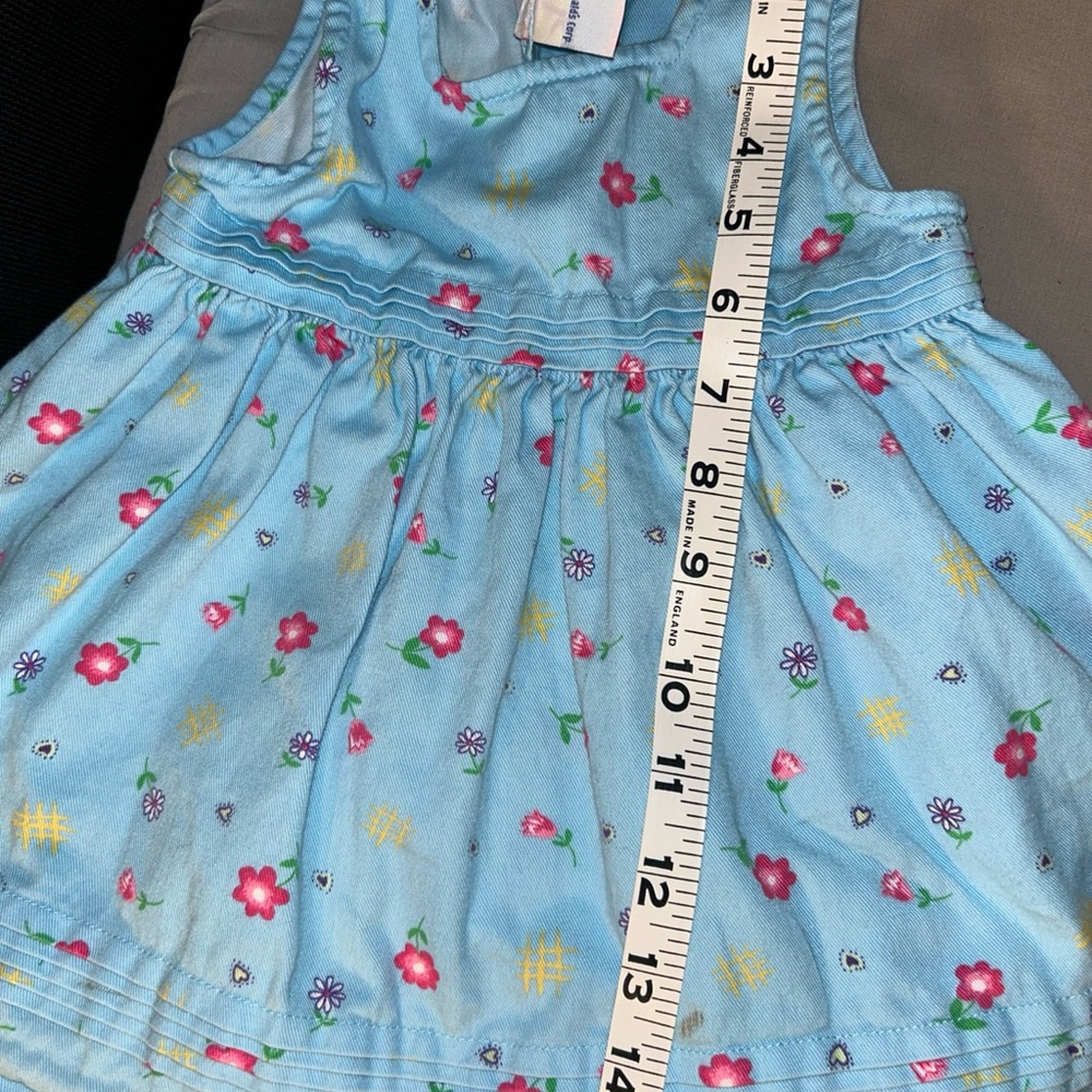 Vintage McKids 12 months floral print dress - Picture 4 of 6